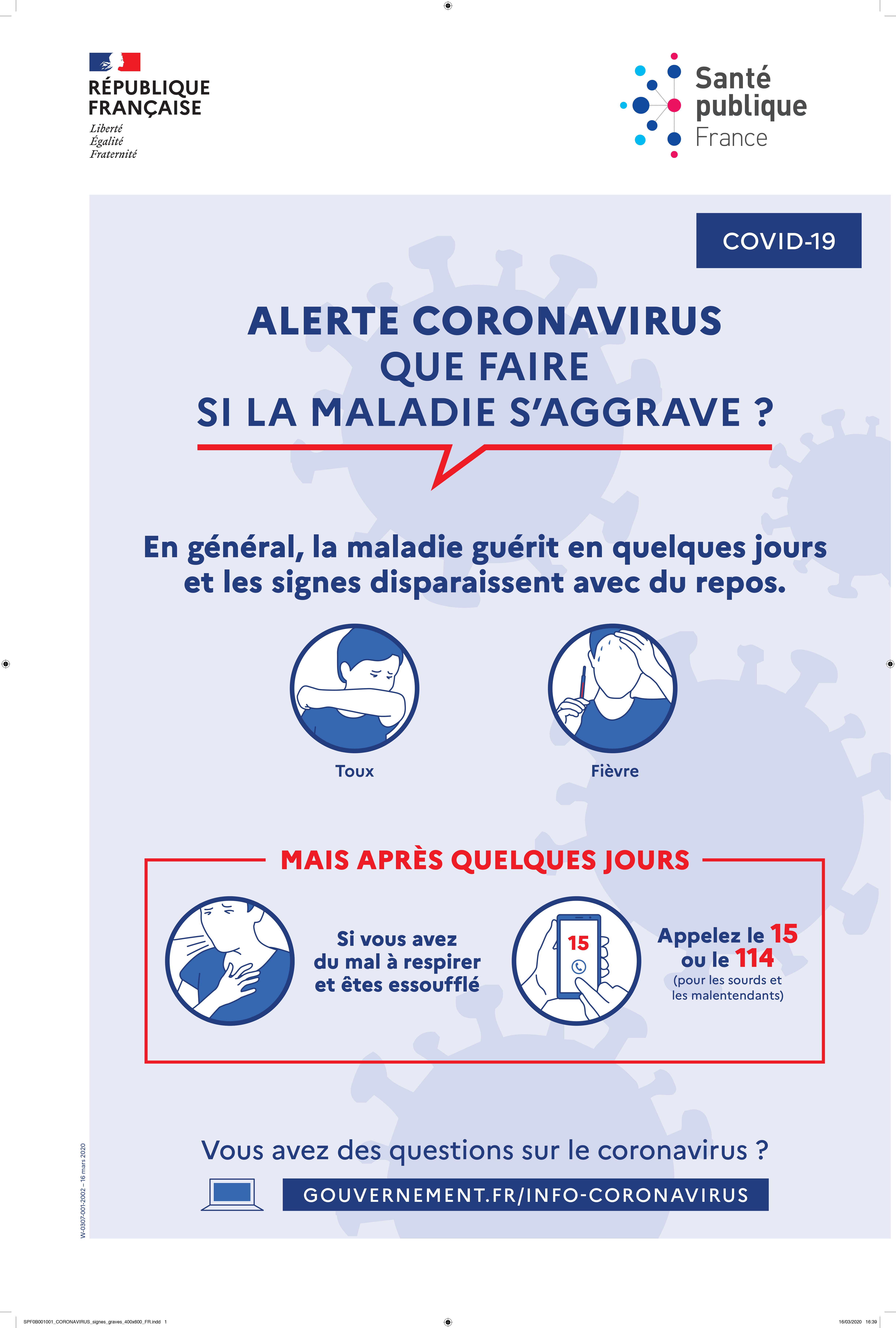 coronavirus signes graves
