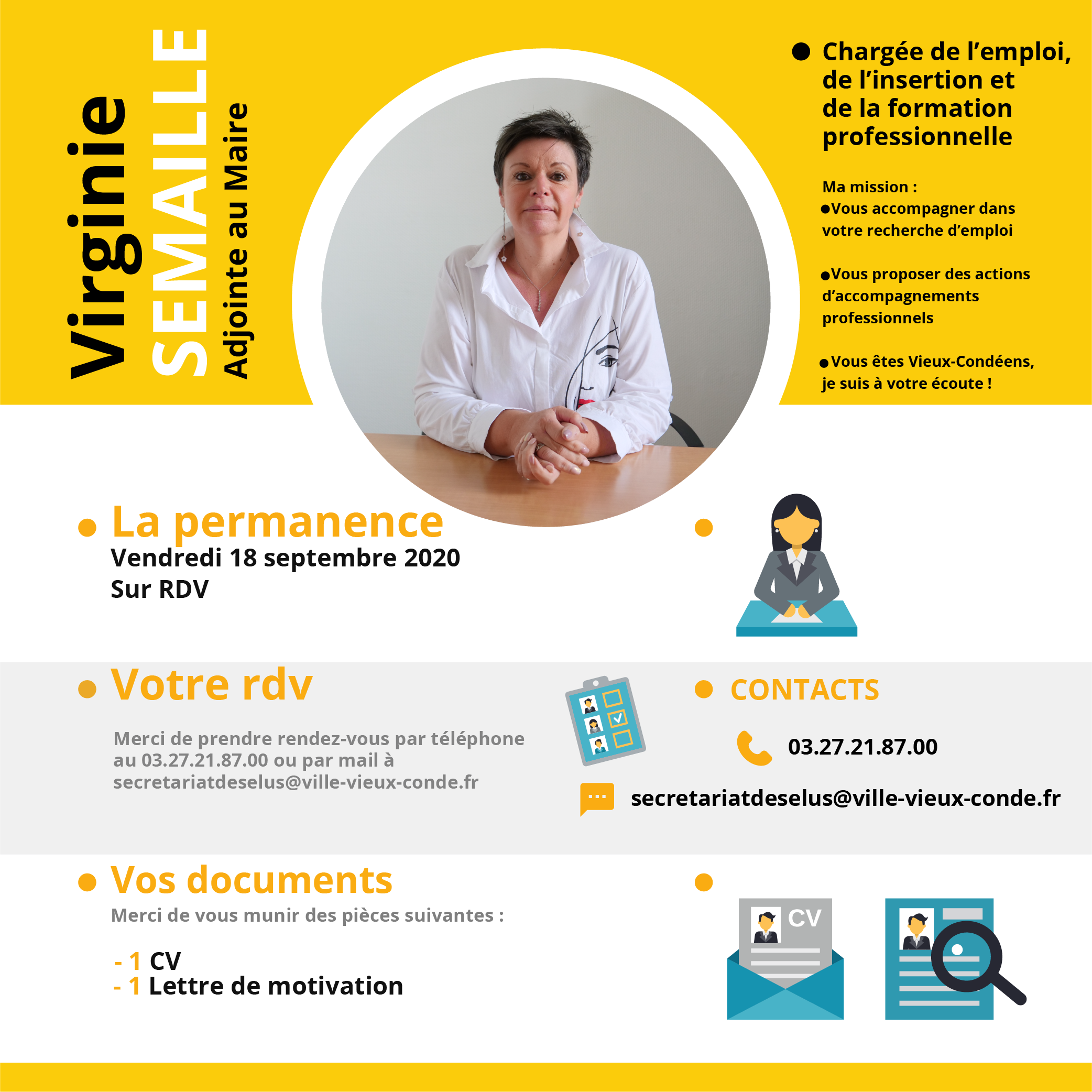 cv virginie semaille