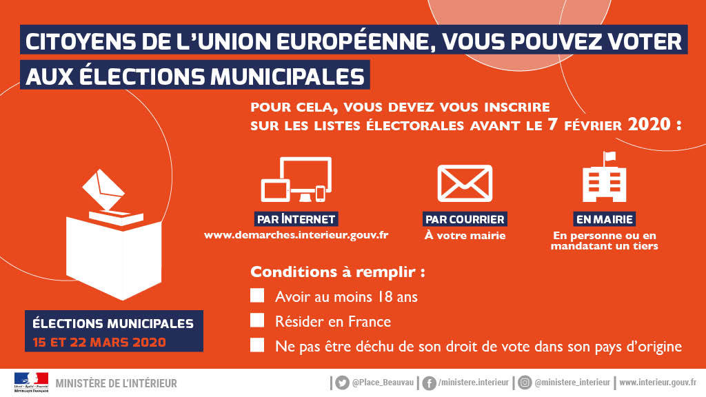 Infographie Inscription listes electorales 2020 Citoyens UE Copie