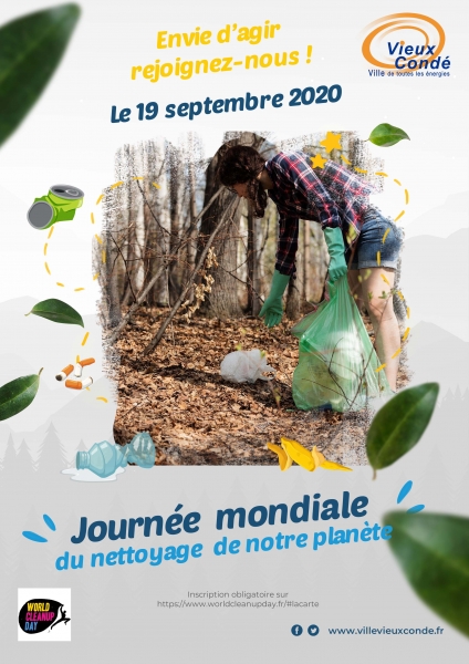 affiche worldcleanupday2020